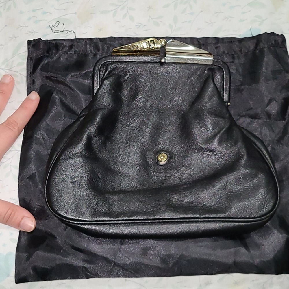 VINTAGE FENDI CLUTH Jeweled Clasp - Picture 5 of 5